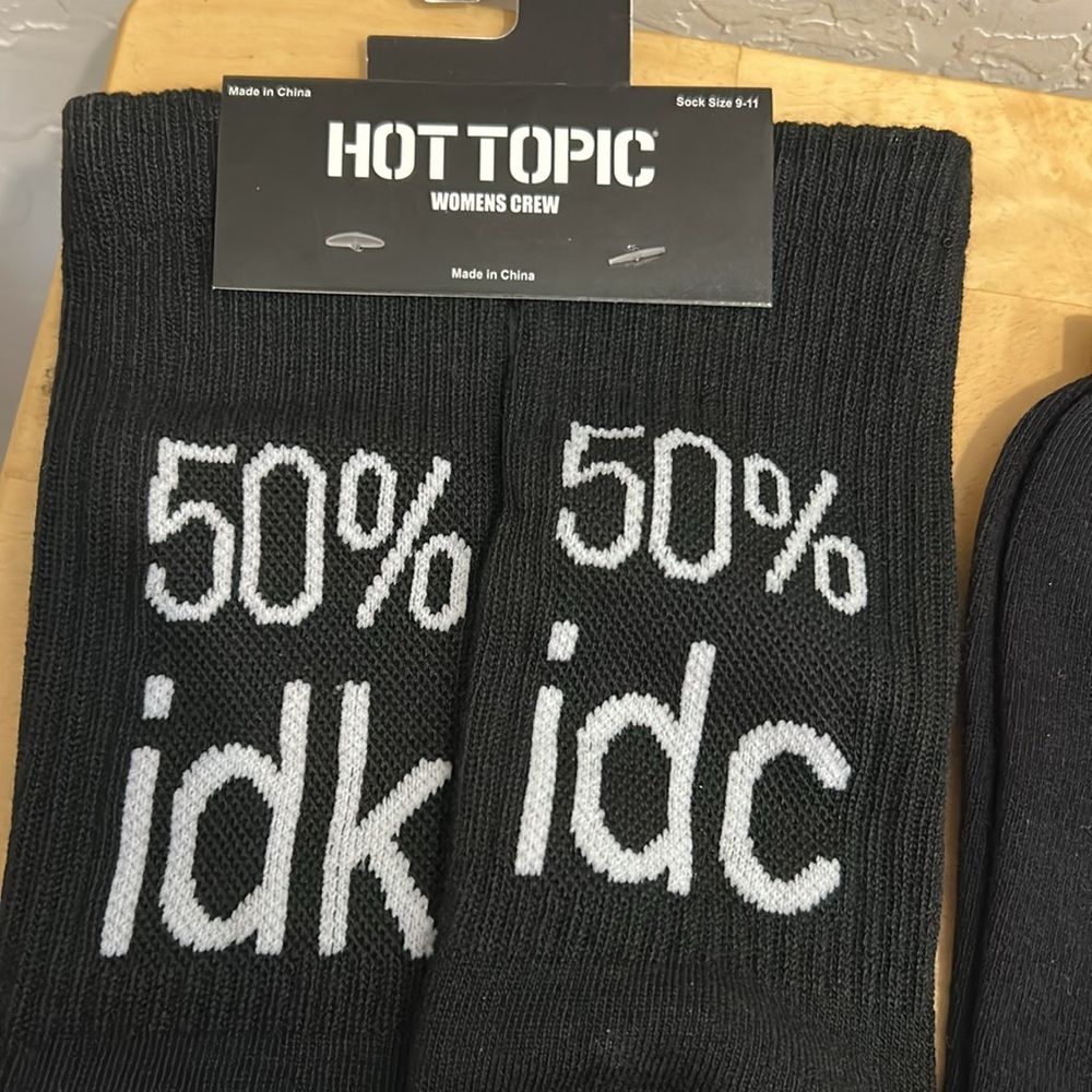 Hot Topic Socks Bundle (4 pairs) - Picture 13 of 16